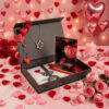 Cadeau Saint Valentin femme personnalisé coffret prestige À jamais mon cœur