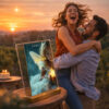 Cadeau anniversaire de mariage dernière minute coffret romantique personnalisé pour couple