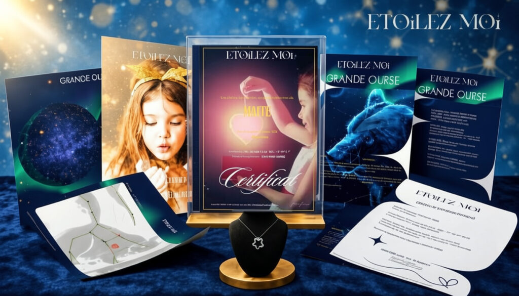 cadeau anniversaire fille symbolique coffret étoile personnalisée idée cadeau anniversaire fille pas cher cadeau fille original et inoubliable