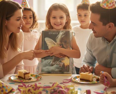 Avis client positif sur un cadeau symbolique de Noël pour fille avec étoile personnalisée