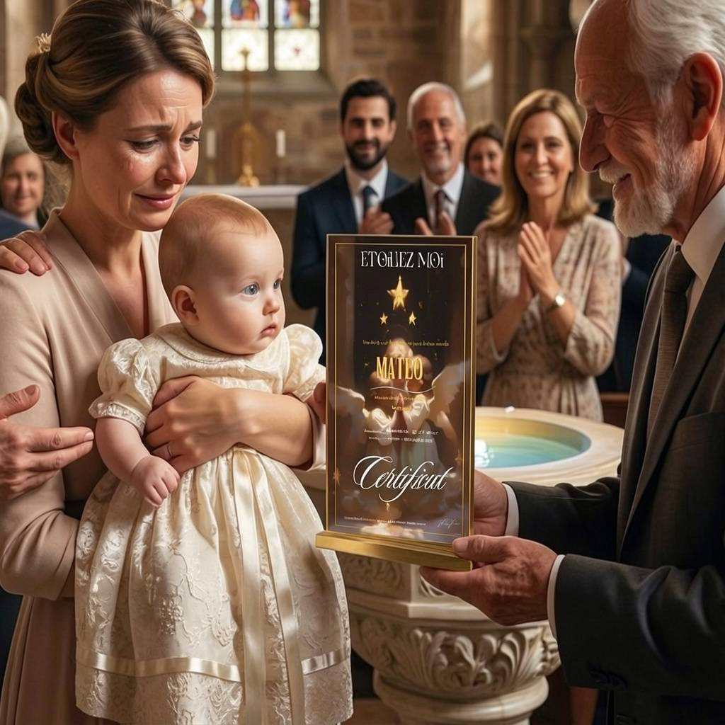 Coffret étoile personnalisée pour fille – idées cadeaux baptême fille personnalisées et symboliques