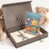 certificat personnalisé cadeau naissance personnalisé fille coffret naissance bébé fille premium