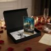 Coffret cadeau demande en mariage femme personnalisé avec certificat et documents romantiques