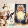 détails certificat cadeau naissance garçon symbolique étoile bébé garçon souvenir naissance premium