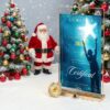 Coffret cadeau Noël enfant dernière minute avec certificat d'étoile et documents personnalisés