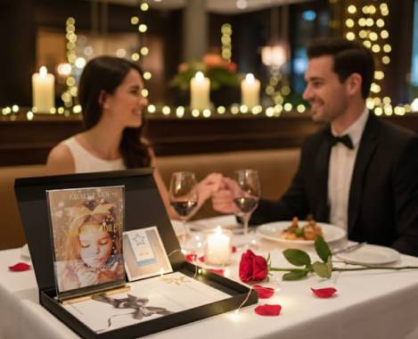 Avis cadeau Noël dernière minute amoureux personnalisé pour célébrer une histoire d’amour unique