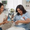 Cadeau naissance urgent avec coffret premium et documents astronomiques personnalisés