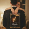 Coffret cadeau Noël personnalisé couple original avec étoile baptisée et certificat officiel pour amoureux
