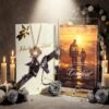 Coffret cadeau symbolique décès père avec baptême d'étoile personnalisé et hommage commémoratif