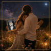 Cadeau déclaration d'amour originale pour homme coffret personnalisé avec certificat étoile baptisée