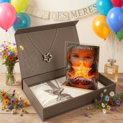 Certificat cadeau personnalisé pour maman – cadeau fête des mères original et émouvant