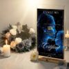 Cadeau enterrement urgent fille avec coffret complet de baptême d'étoile personnalisé et hommage immédiat