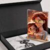 Cadeau fête des mères original et symbolique avec coffret de baptême d’étoile personnalisé pour maman