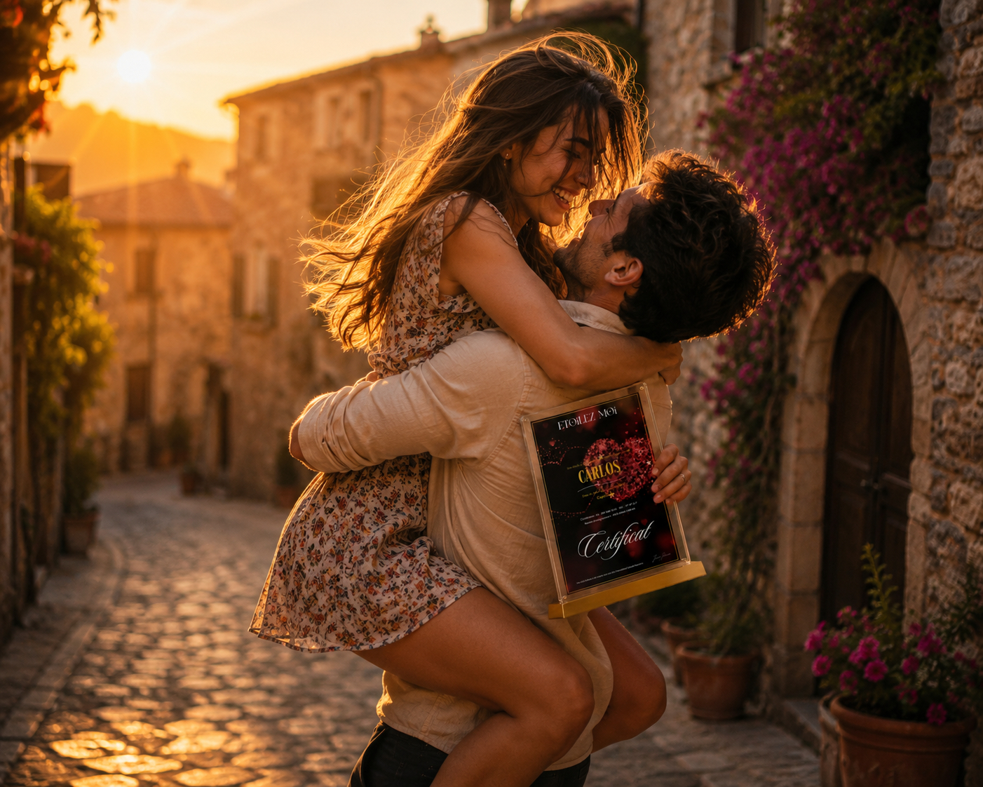 Cadeau romantique original pour célébrer chaque moment important d'une histoire d'amour